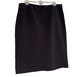 GEORGE MIDI PENCIL SKIRT SOOT BLACK SIZE 12 NEW WITH TAGS